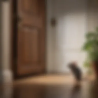 Common Entry Points for Mice Visual depiction of common entry points in a home