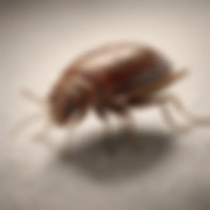 Infographic detailing bed bug lifecycle