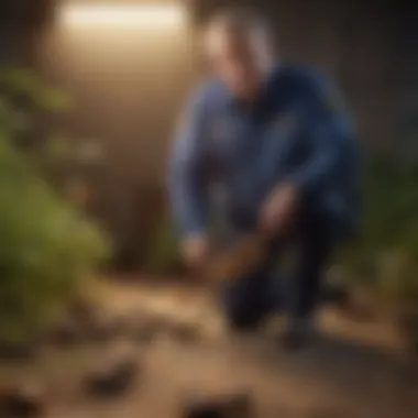 Visual representation of management strategies for mayday pests