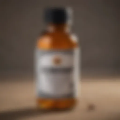 Close-up of Odom Bug B Gone bottle with label