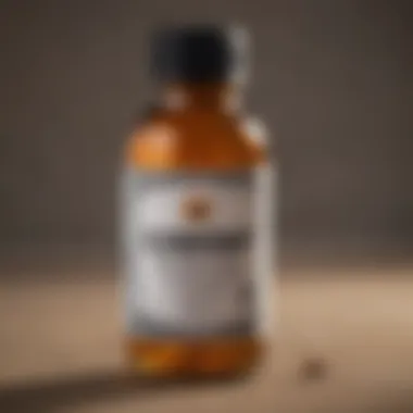 Odom Bug B Gone Product Overview Close-up of Odom Bug B Gone bottle with label