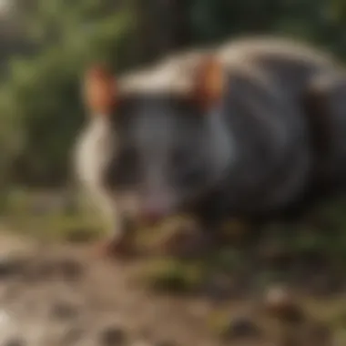 Ecological significance of possum droppings in a natural setting