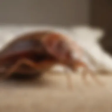 Bed Bug Survival Strategies Diagram showcasing bed bug survival strategies in various habitats