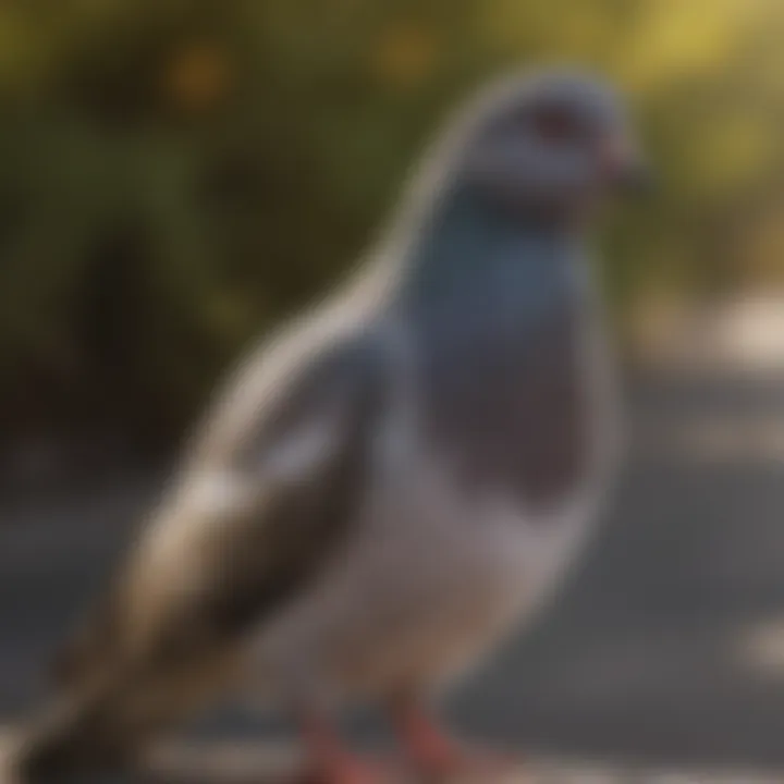 Demonstration of bird deterrent techniques