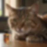 Application of Tomcat attractant gel in a household setting