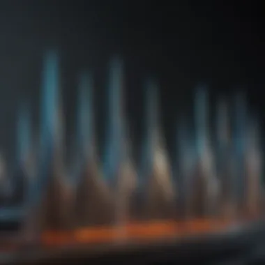 Frequency output spectrum of ultrasonic waves