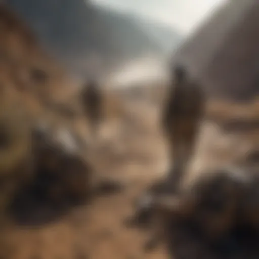 Historical depiction of extermination campaigns in the West