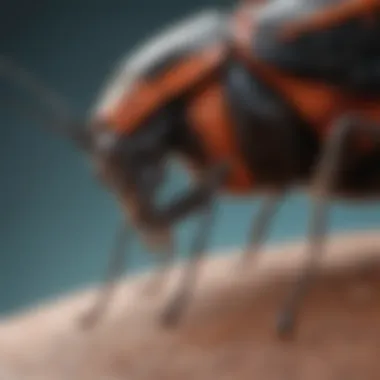 Distinctive Mating Behavior of Kissing Bug Kissing bug exhibiting unique mating behavior
