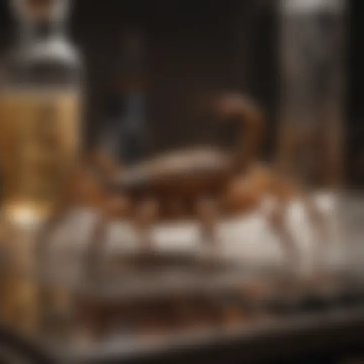 Research Laboratory Studying Scorpion Toxins