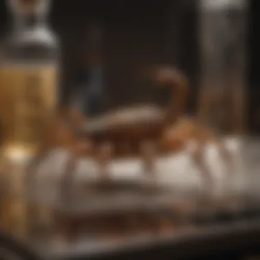 Investigating Scorpion Toxins in the Lab Research Laboratory Studying Scorpion Toxins
