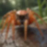 Vibrant Arachnid in Natural Habitat