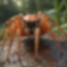 Vibrant Arachnid in Natural Habitat