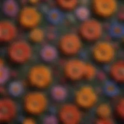 Vibrant Floral Pattern Tick Repellency