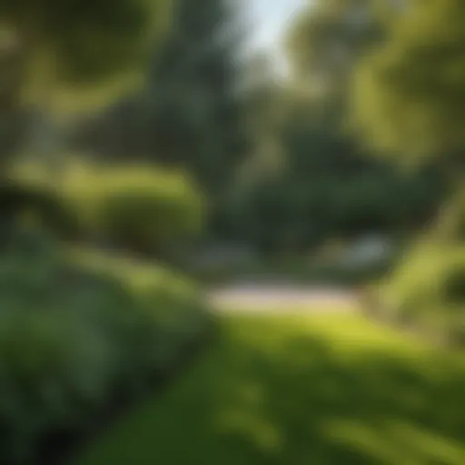 Vibrant Green Lawn in Stamford