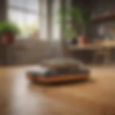 Victor Pest Electronic Mouse Trap in a Home Environment Illustration of the Victor Pest electronic mouse trap in a domestic setting