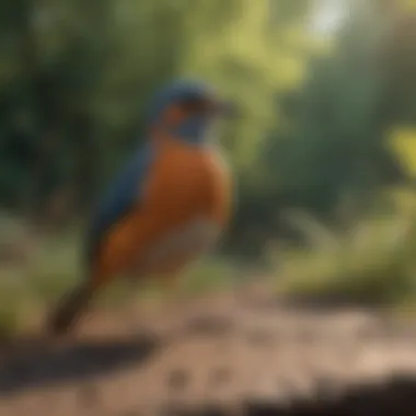 Visual Bird Repellent System in Effect