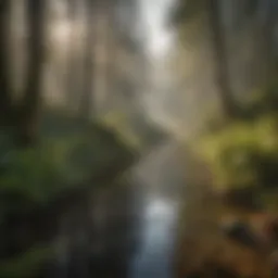 A diverse range of coastal habitats along the West Coast, showcasing the complexity of local ecosystems.