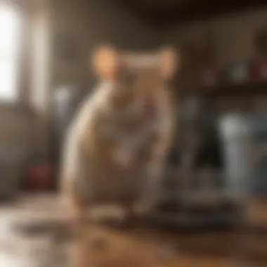 Rodent Control Specialist Setting Traps