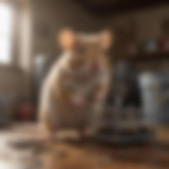 Rodent Control Specialist Setting Traps