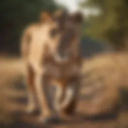 Majestic Lioness in the Wild