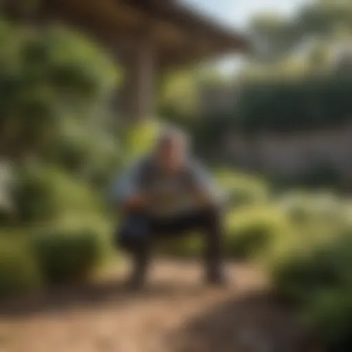 Innovative Pest Control Solutions Innovative pest control solutions being applied in a residential garden