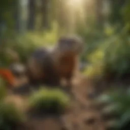 Woodchuck Repellent Plants in Garden