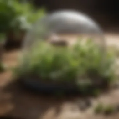 DIY Fly Trap with Fresh Herbs